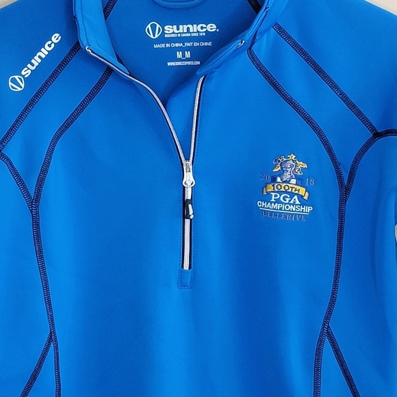 Sunice | Allendale Quarter Zip Pullover 2018 100th PGA Championship at Bellerive - Picture 2 of 5
